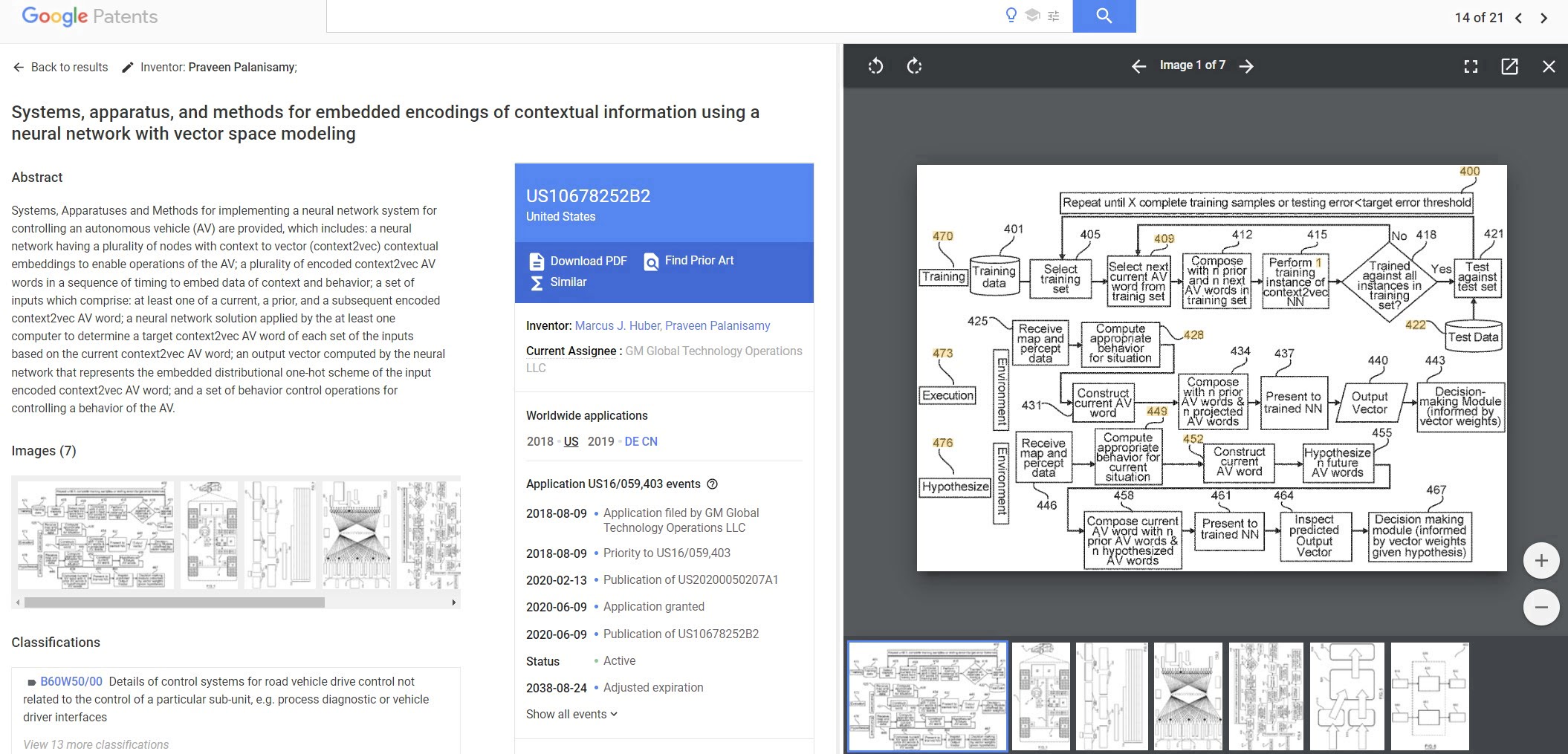 Google patent page sample