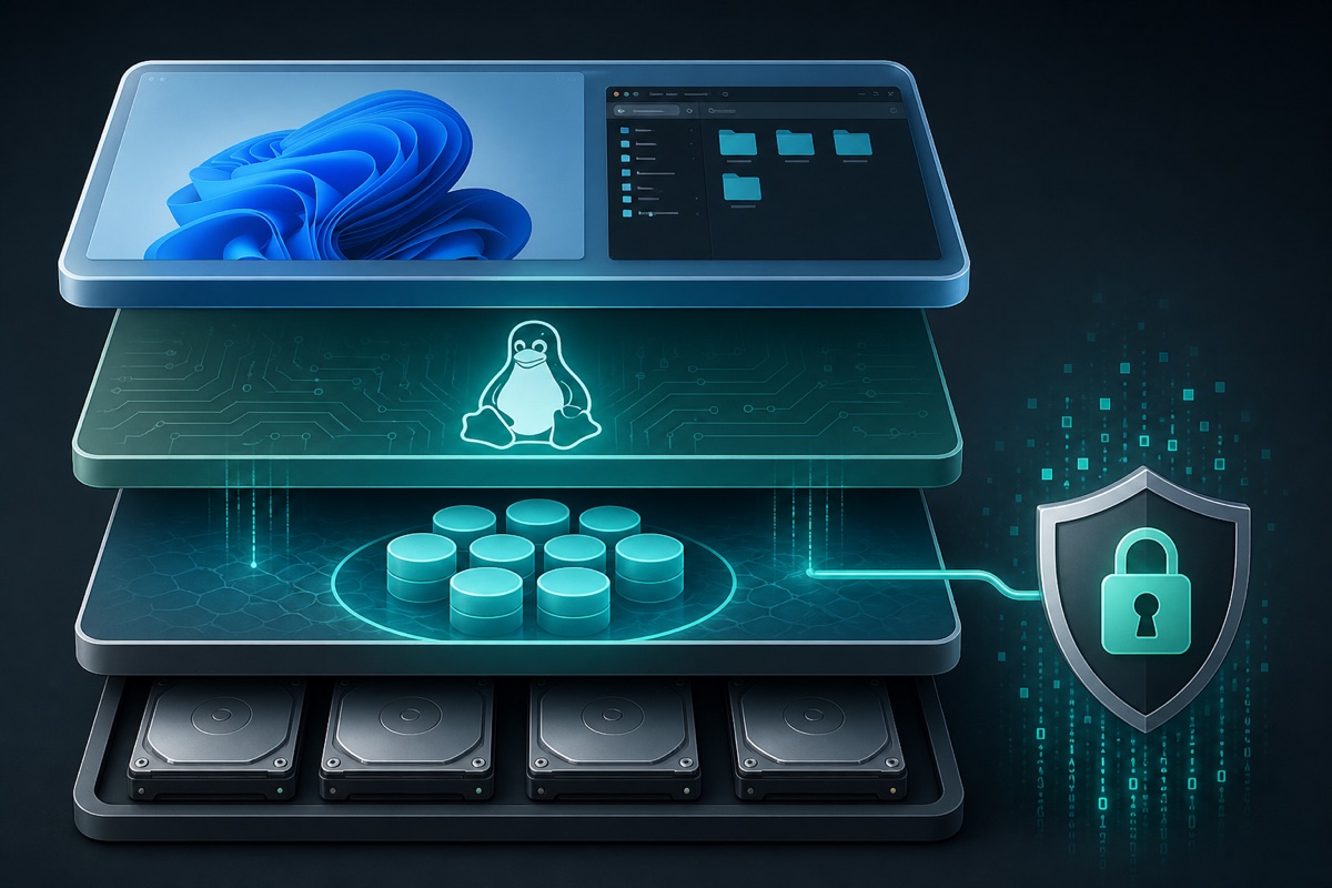 ZFS and dm-crypt On Windows 10/11 WSL2 using custom kernel